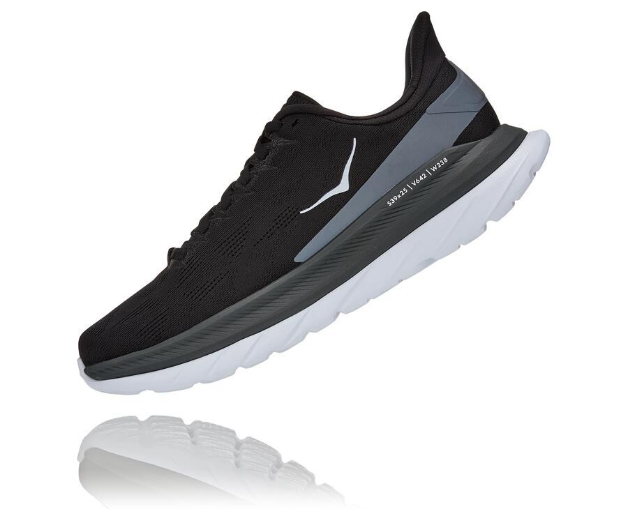 Hoka One One Koşu Ayakkabısı Erkek Siyah/Beyaz - Mach 4 - MX7531864